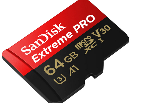 64 GB Extreme SD cards data recovery